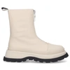 Jil Sander Ankle Boots White Js37071a