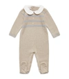 PAZ RODRIGUEZ COTTON-CASHMERE PETER PAN ALL-IN-ONE (0-12 MONTHS),17144545