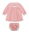 PAZ RODRIGUEZ EMBROIDERED DRESS WITH BLOOMERS (1-24 MONTHS),17145081