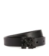 OFF-WHITE LEATHER ARROWS BELT,17145153
