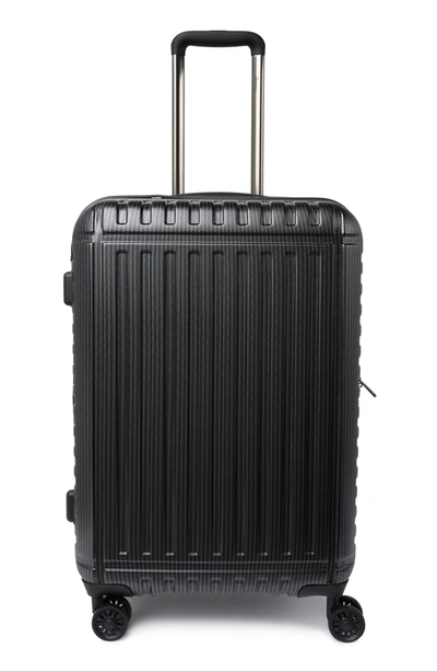 Sammys Granite 24" Hardside Spinner Suitcase In Black