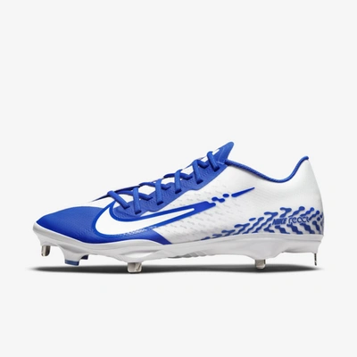 Nike React Vapor Ultrafly Elite 4 Men's Baseball Cleat In Game Royal,lagoon Pulse,white