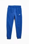 Nike Sportswear Fleece Jogger In Blue