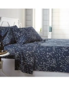 Southshore Fine Linens Botanical Garden 4-pc. Printed Sheet Set, Twin Xl In Blue