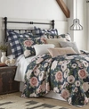 Levtex Fiori Renaissance Floral 2-pc. Quilt Set, Full/queen In Black