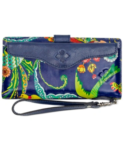 PATRICIA NASH VALENTIA II LEATHER WALLET 