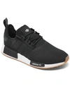 Adidas Originals Originals Men's Nmd R1 Primeblue Casual Sneakers From Finish Line In Core Black