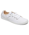 Roxy Women's Bayshore Slip-on Sneakers In White