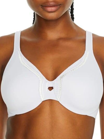 Olga Butterfly Effect Minimizer Bra In Thistle,ivory