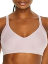 Olga Easy Does It Wire-free No Bulge T-shirt Bra In Mauve Shadows