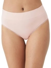 Wacoal Feeling Flexible Seamless Hi Cut Brief In Rose Dust