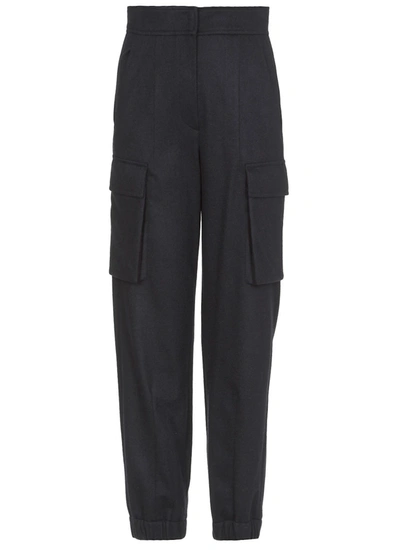 Brunello Cucinelli Blue Cashmere Pants