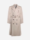MAISON MARGIELA DOUBLE-BREASTED COAT MADE OF WOOL,S50AH0102 S48842124
