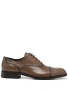 TOD'S POLISHED-FINISH LACE-UP SHOES