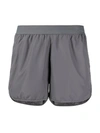 Thom Browne Flyweight Tech Running Shorts, Medium Grey