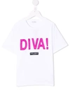 Dolce & Gabbana Diva T-shirt In White