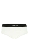 Tom Ford Two-pack Stretch Cotton And Modal-blend Briefs In White
