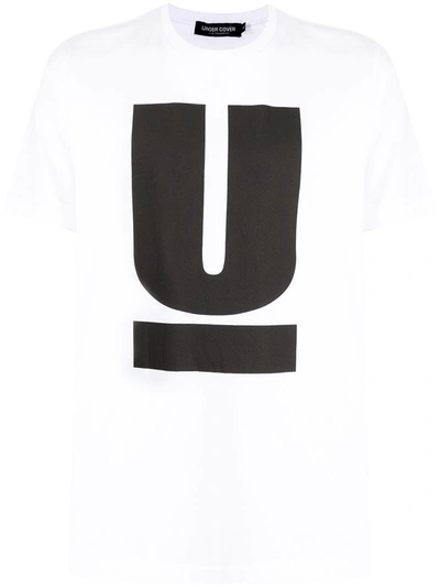 Undercover Logo Crew-neck T-shirt In Weiss
