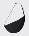 The Row Slouchy Banana Two Nylon Shoulder Bag In Blpl Black Pld