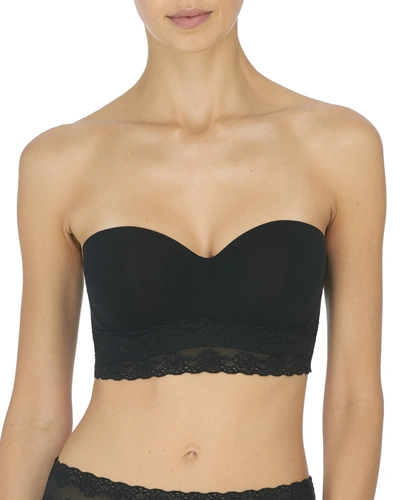 Natori Bliss Perfection Strapless Underwire Contour Bra In Cafe