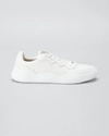 ALAÏA LEATHER LOW-TOP SNEAKERS,PROD163950037