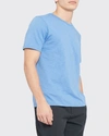 Theory Cosmos Essential Jersey T-shirt In Skyline