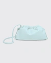 Mansur Gavriel Mini Lambskin Cloud Clutch Bag In Seafoam