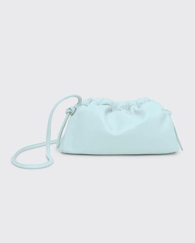 Mansur Gavriel Mini Lambskin Cloud Clutch Bag In Seafoam