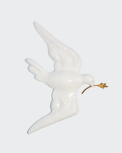 SCHIAPARELLI LADY GAGA BORN THIS WAY FOUNDATION DOVE BROOCH (12 CM) PROD168570055