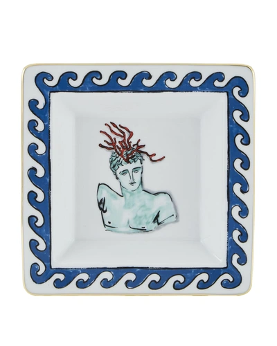 Richard Ginori Neptune's Voyage Vide Poche Plate