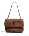 SAINT LAURENT NIKI YSL MONOGRAM MEDIUM CROCHETED SHOULDER BAG,PROD237710108