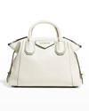 Givenchy Small Antigona Soft Satchel Bag In Calfskin In 105 Ivory