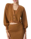 Alice And Olivia Alice + Olivia Cardigans In Bronze