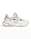 Balenciaga Women's Track 2 Low Top Sneakers In Blanc/gris