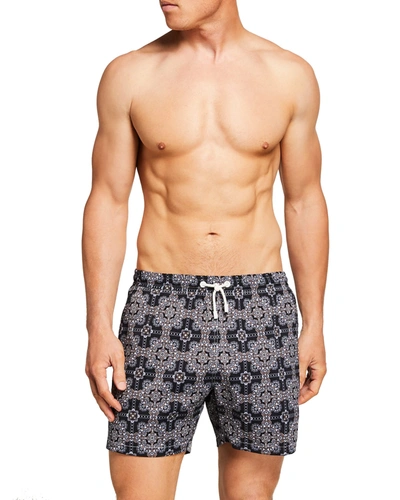 STEFANO RICCI MEN'S PRINTED SWIM TRUNKS PROD240650175