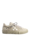 OFF-WHITE ARROW SUEDE VULCANIZED LOW-TOP SNEAKERS,PROD243300116