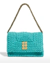 KOORELOO CROCHET FLAP CHAIN SHOULDER BAG,PROD241980375