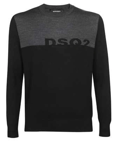 Dsquared2 Crew Neck Knit Jumper Grey