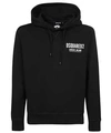 Dsquared2 Chest Logo Print Hooded Sweatshirt In Black