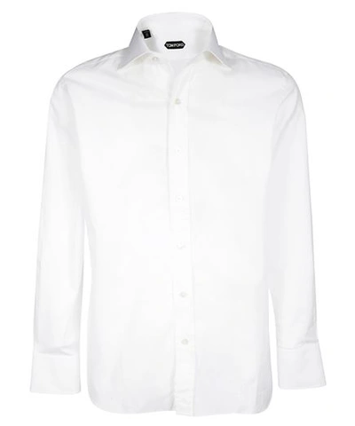 Tom Ford Button-front Shirt In White