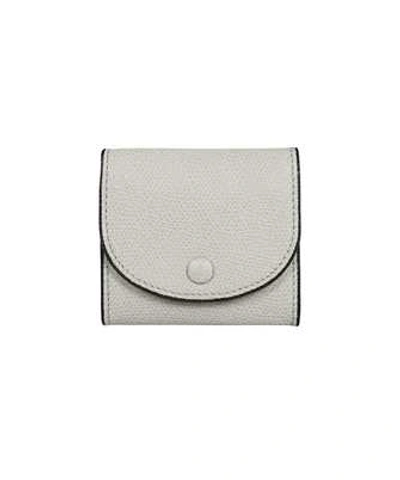 Valextra Coin Wallet In Grey