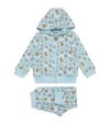 MOSCHINO KIDS ALL-OVER TEDDY BEAR TRACKSUIT (6-36 MONTHS),17147828