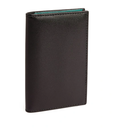 Ettinger Leather Coat Wallet In Green