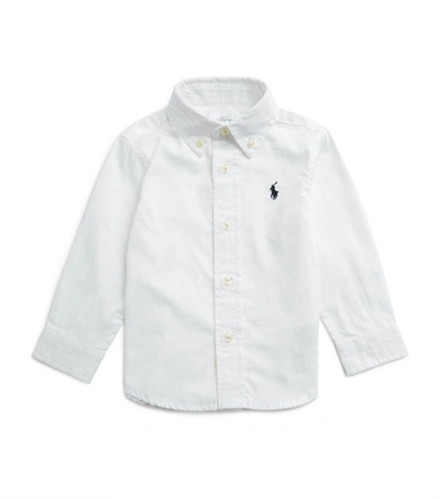 Ralph Lauren Babies' Blake Oxford Shirt (9-24 Months) In White