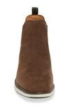Swims Motion Waterproof Chelsea Boot In Brown/ Olive