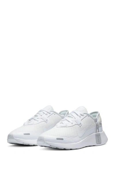 Nike Reposto Sneaker In 104 White/white