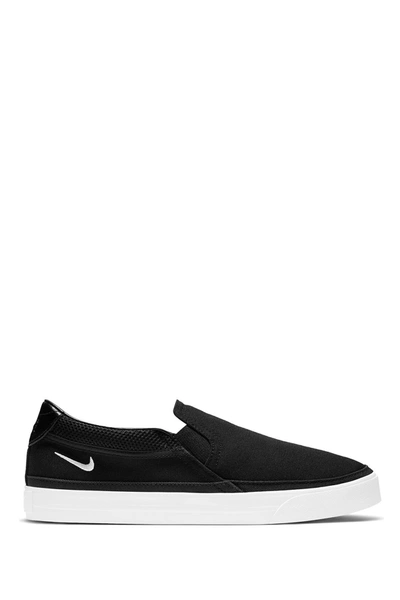Nike Court Legacy Sneaker In 002 Black/white