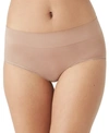 Wacoal Feeling Flexible Seamless Hi Cut Brief In Roebuck (nude 5)