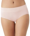 Wacoal Feeling Flexible Seamless Hi Cut Brief In Rose Dust