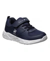 Beverly Hills Polo Club Little Boys Alternate Closure Sneakers In Navy